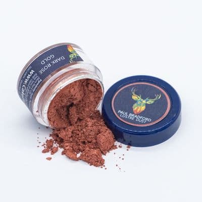 Paul Bradford Edible Lustre Dust Dark Rose Gold