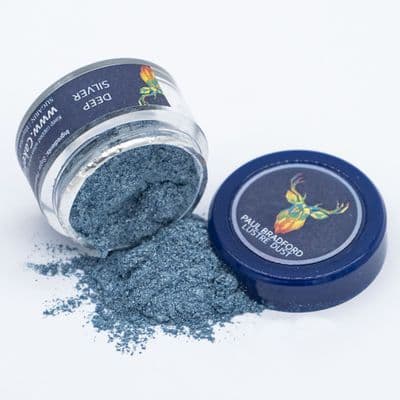 Paul Bradford Edible Lustre Dust Deep Silver