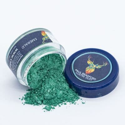Paul Bradford Edible Lustre Dust Emerald