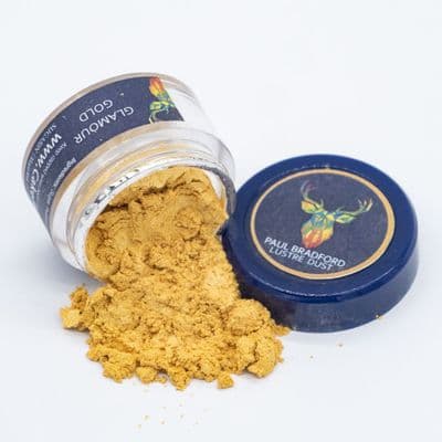 Paul Bradford Edible Lustre Dust Glamour Gold