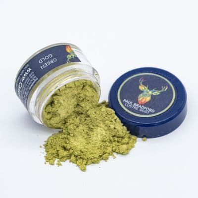 Paul Bradford Edible Lustre Dust Green Gold
