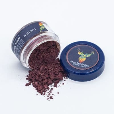 Paul Bradford Edible Lustre Dust Maroon