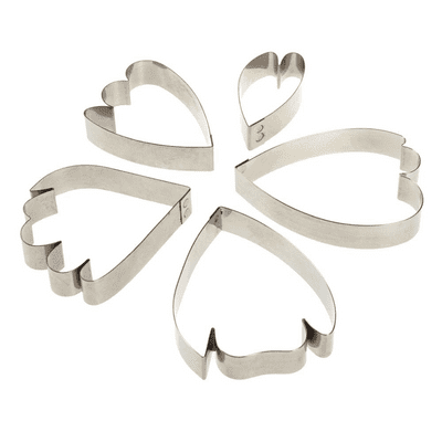 Peony Petal Cutters, set of 5 by Suzanne Esper