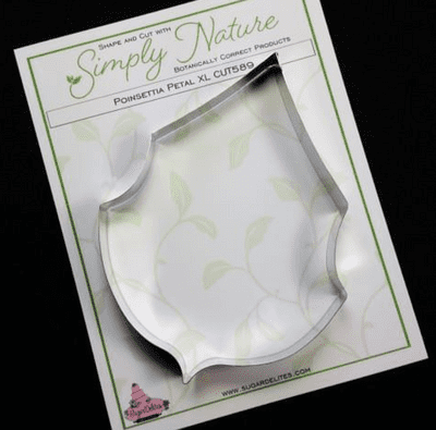 Poinsettia Petal Cutter XL By Simply Nature was £7.10 now with 40% discount is £4.26