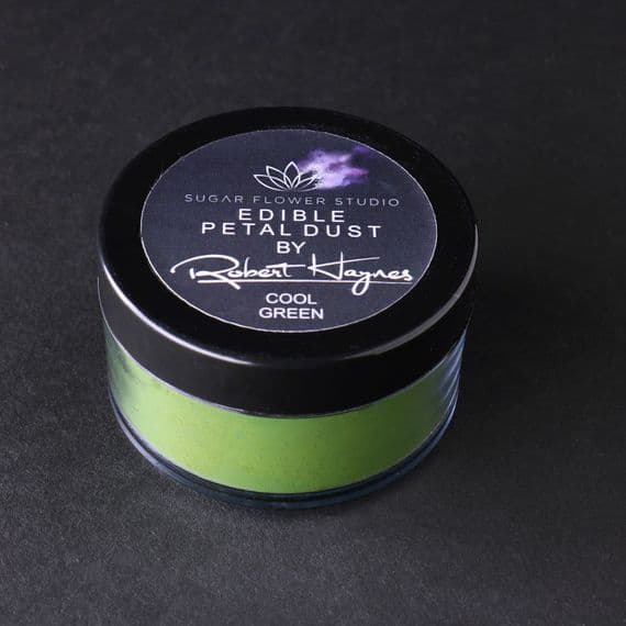 Robert Haynes Edible Petal Dust Cool Green 10ml