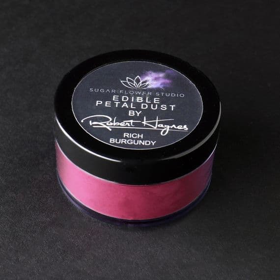 Robert Haynes Edible Petal Dust Rich Burgundy 10ml