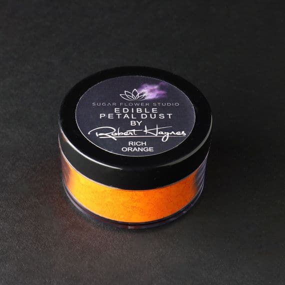 Robert Haynes Edible Petal Dust Rich Orange 10ml
