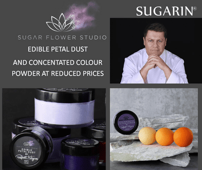 Robert Haynes Edible Petal Dusts & Concentrated Colours ALL AT REDUCED PRICES