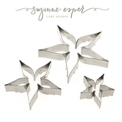 Rose Calyx  Cutters set of 3 by Suzanne Esper