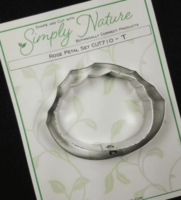 Rose Petal Cutter Set By Simply Nature was £16.10 now with 40% discount is £9.66