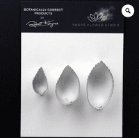 Rugosa Rose Leaves Cutters set by Robert Haynes NEW VERSION was £13.30 now less 35%  £8.65