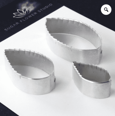 Rugosa Rose Leaves Cutters set by Robert Haynes NEW VERSION was £13.30 now less 35%  £8.65