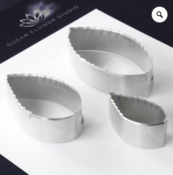 Rugosa Rose Leaves Cutters set by Robert Haynes NEW VERSION was £13.30 now less 35%  £8.65