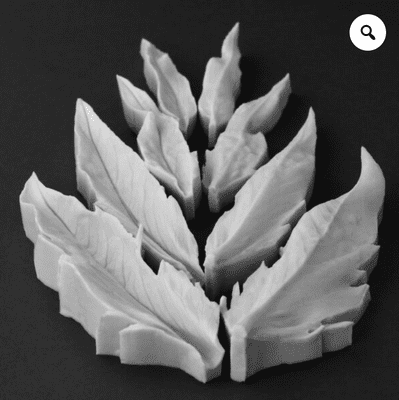 Scabious Leaf Veiner Set of 4 Leaves By Robert Haynes was £46.75 now less 35% £30.38