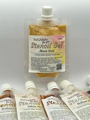 Stencil Gel - Moon Gold