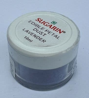 Sugarin Edible Petal Dust, Lavender, 10ml size