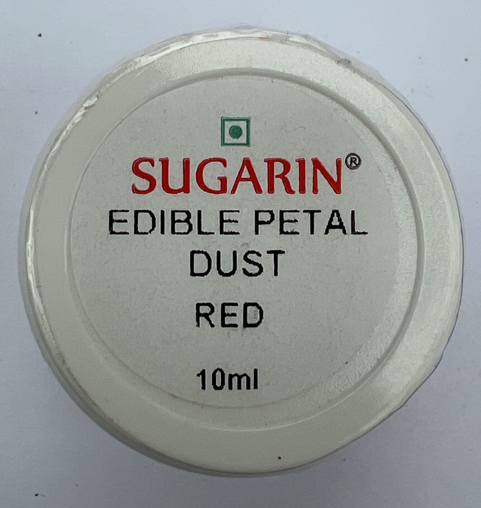 Sugarin Edible Petal Dust Red 10ml size