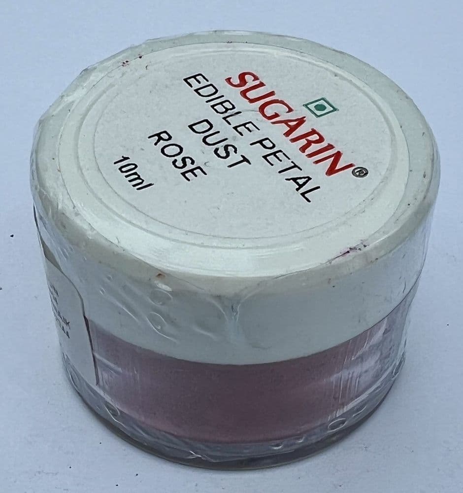 Sugarin Edible Petal Dust Rose 10ml size
