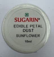 Sugarin Edible Petal Dust, Sunflower, 10ml size