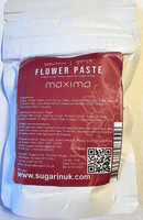 Sugarin Maxima UK Flower Paste, Burgundy, 100g WAS £2.34 NOW £1.34.