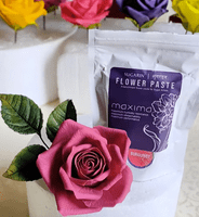 Sugarin Maxima UK Flower Paste, Burgundy, 100g WAS £2.34 NOW £1.34.