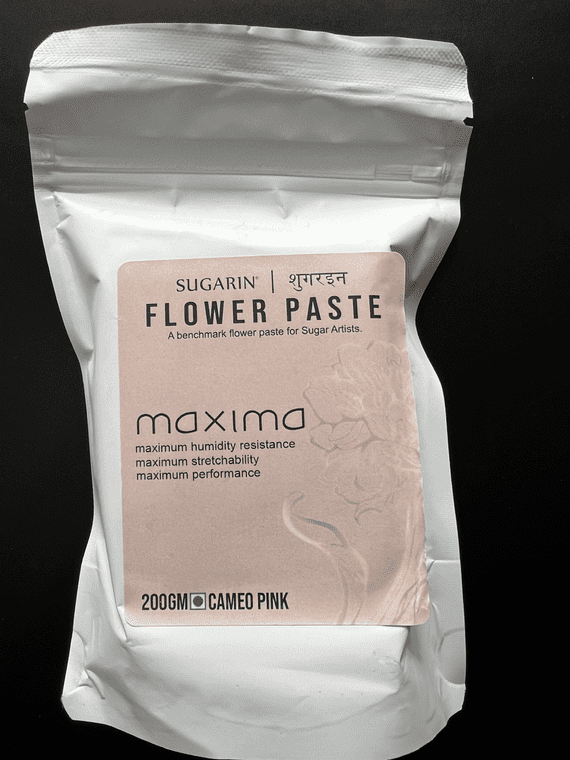 Sugarin Maxima UK Flower Paste, Cameo Pink, 200gm