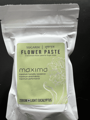 Sugarin Maxima UK Flower Paste, Light Eucalyptus, 200g WAS £4.30 NOW £2.50
