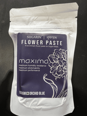 Sugarin Maxima UK Flower Paste, Orchid Blue, 100g WAS £2.34 NOW £1.34.