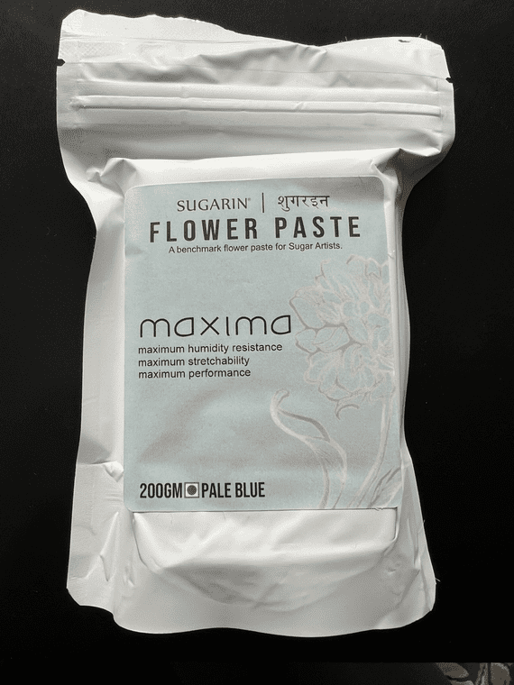 Sugarin Maxima UK Flower Paste, Pale Blue, 200gm