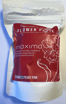 Sugarin Maxima UK Flower Paste, Peony Pink, 100g WAS £2.34 NOW £1.34.