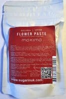Sugarin Maxima UK Flower Paste, Pure Red, 100g WAS £2.34 NOW £1.34.