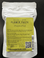 Sugarin Maxima UK Flower Paste, Soft Green, 100g WAS £2.34 NOW £1.34.