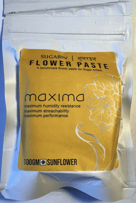 Sugarin Maxima UK Flower Paste, Sunflower, 100g WAS £2.34 NOW £1.34.