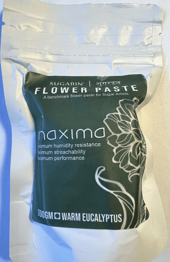 Sugarin Maxima UK Flower Paste, Warm Eucalyptus, 100g WAS £2.34 NOW £1.34.