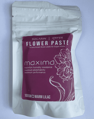 Sugarin Maxima UK Flower Paste, Warm Lilac, 100g WAS £2.34 NOW £1.34.