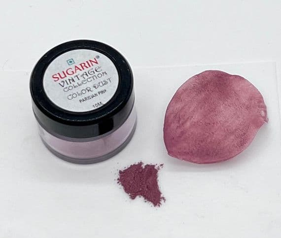 Sugarin Vintage Collection Parisian Pink Colour Dust 10ml size