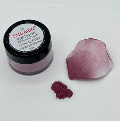 Sugarin Vintage Collection Wedgewood Rose Pink Colour Dust 10ml size