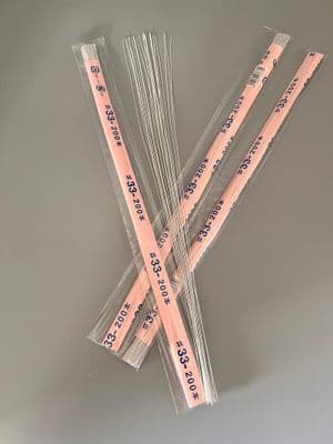 Sunrise Wires, WHITE, 33 gauge, 200 wires, 36 cm long