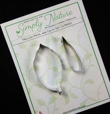 Trillium Petal and Calyx Cutter Set By Simply Nature was £15.78 now £9.46