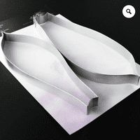 Tulip Leaf Large Cutters Set Of 2 By Robert Haynes was £15.75 now less 35% £10.24