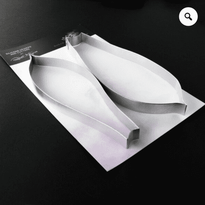 Tulip Leaf Large Cutters Set Of 2 By Robert Haynes was £15.75 now less 35% £10.24