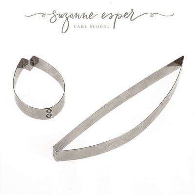 Tulip Petal & Leaf Cutter Set by Suzanne Esper