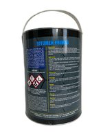 Black Bitumen Primer and Sealer cold applied for porous surfaces 5L Njl Direct