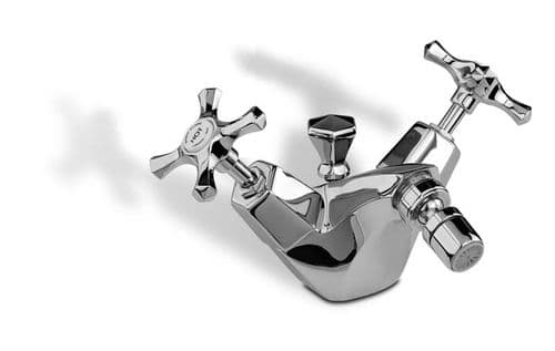 Barber Wilson MC1870 Mastercraft Monoblock bidet mixer with pop-up waste