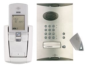 1-Way Daitem digital wireless intercom with digital keycode