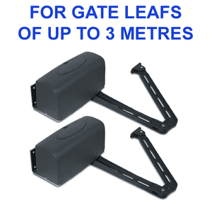 Gibidi ART5000 DOUBLE Articulated Arm Electric Gate Kit