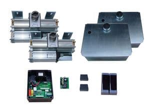 GiBiDi FLOOR 824 DOUBLE Hydraulic Underground Gate Operator Kit