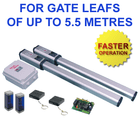 GiBiDi TOP441 Fast Double Hydraulic Gate Opener Kit