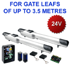 GiBiDi MEKA BL240 Double Arm Actuator Gate Kit GiBiDi MEKA BL240 Double Arm Actuator Gate Kit