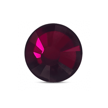 Amethyst, EIMASS® 7747 Grade A Hotfix Flat Back Glass Crystals